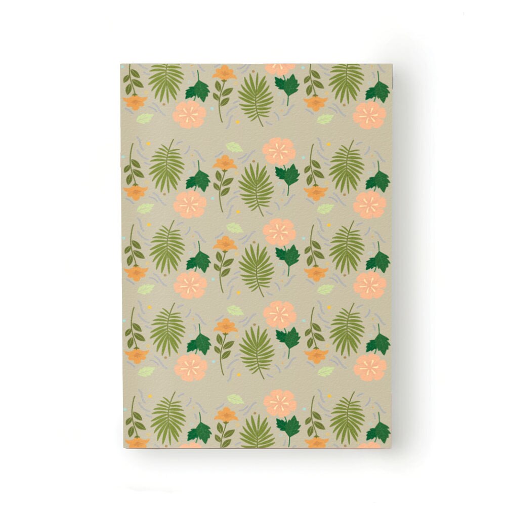 Caiet tip Agenda Heartwork cu muchie cusuta, Culori naturale vegetale, Latime 140 mm x Inaltime 200 mm