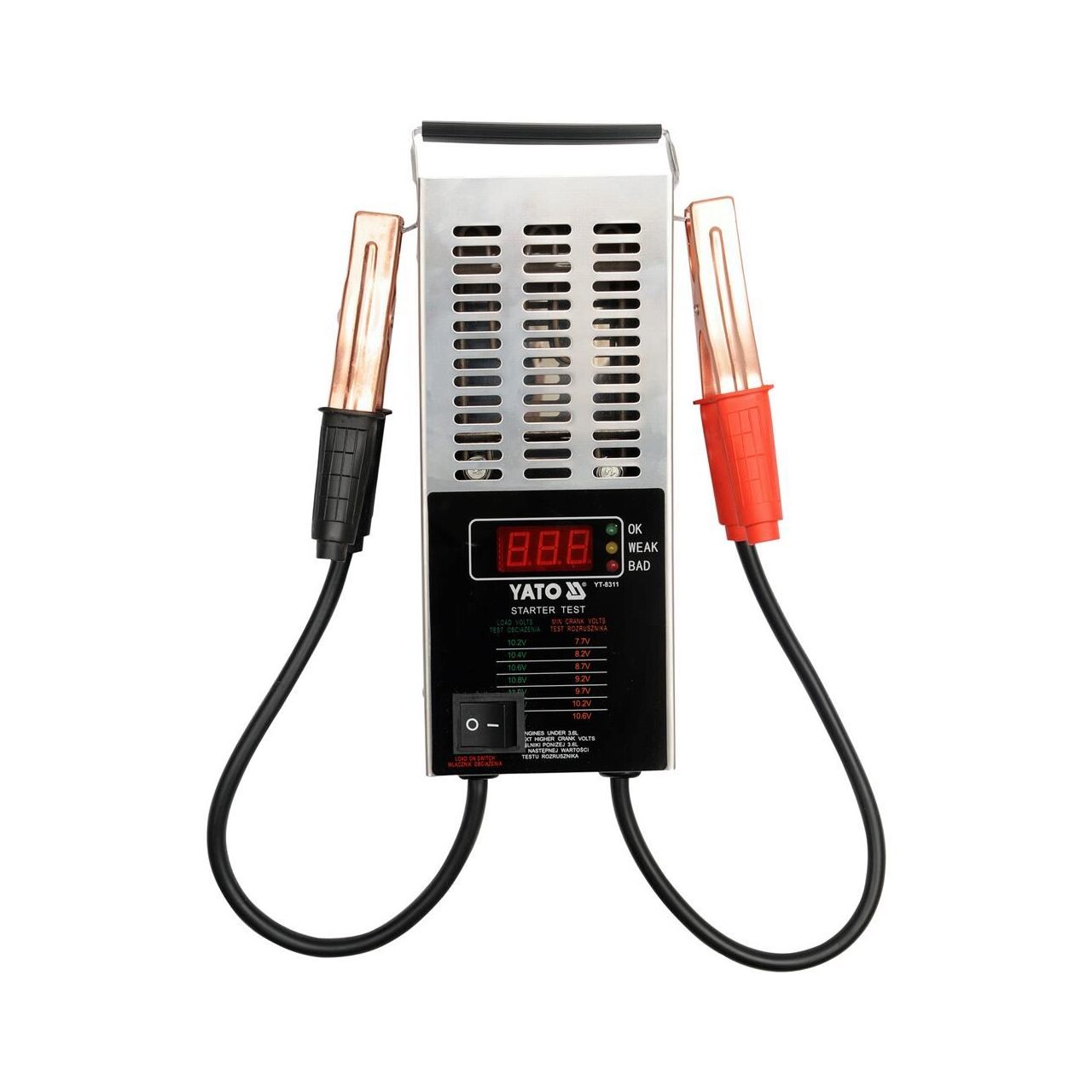 Tester acumulatori digital 12 V YATO YT-8311