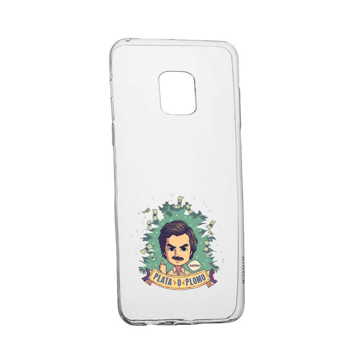 Husa Narcos Pablo Escobar, Movie pentru Xiaomi Redmi Note 9 Pro, rezistenta la uzura, anti-alunecare, din silicon Premium, 447