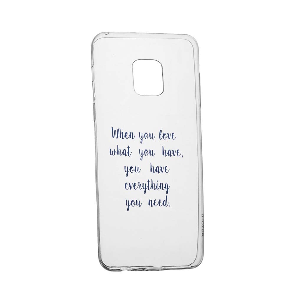 Husa cu mesaj Love, pentru Xiaomi Redmi Note 9S, rezistenta la uzura, anti-alunecare, din silicon Premium, 476