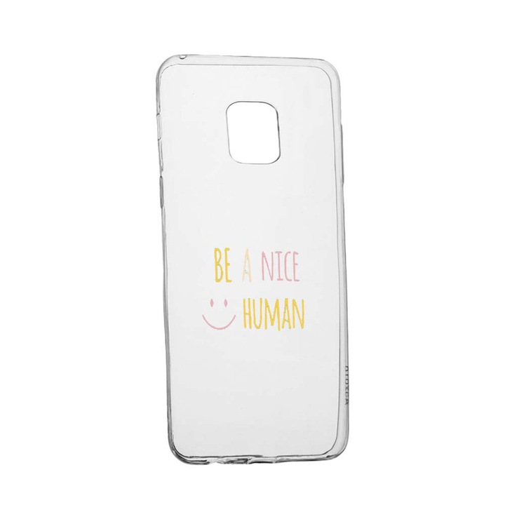 Husa cu mesaj Human, pentru Xiaomi Redmi Note 9 Pro, rezistenta la uzura, anti-alunecare, din silicon Premium, 480