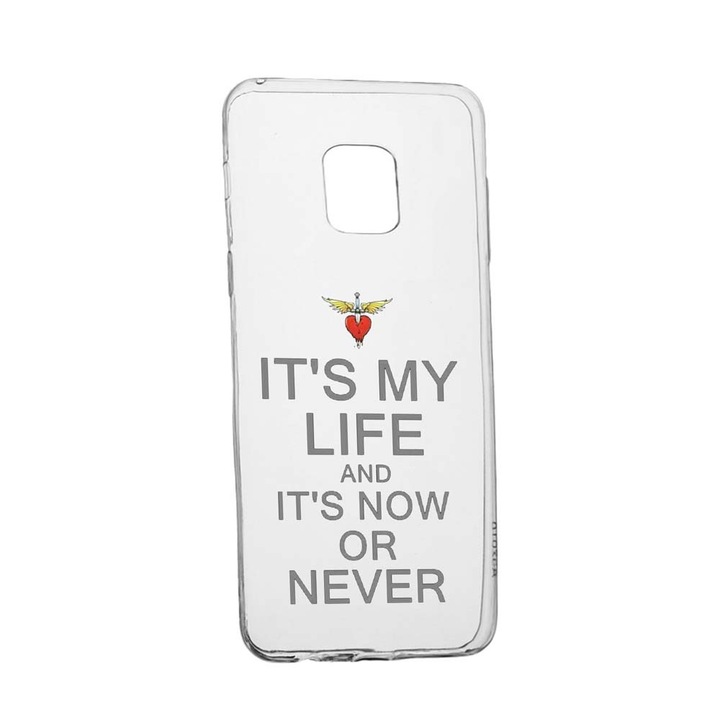 Husa It's My Life, pentru Xiaomi Redmi Note 9S, rezistenta la uzura, anti-alunecare, din silicon Premium, 539