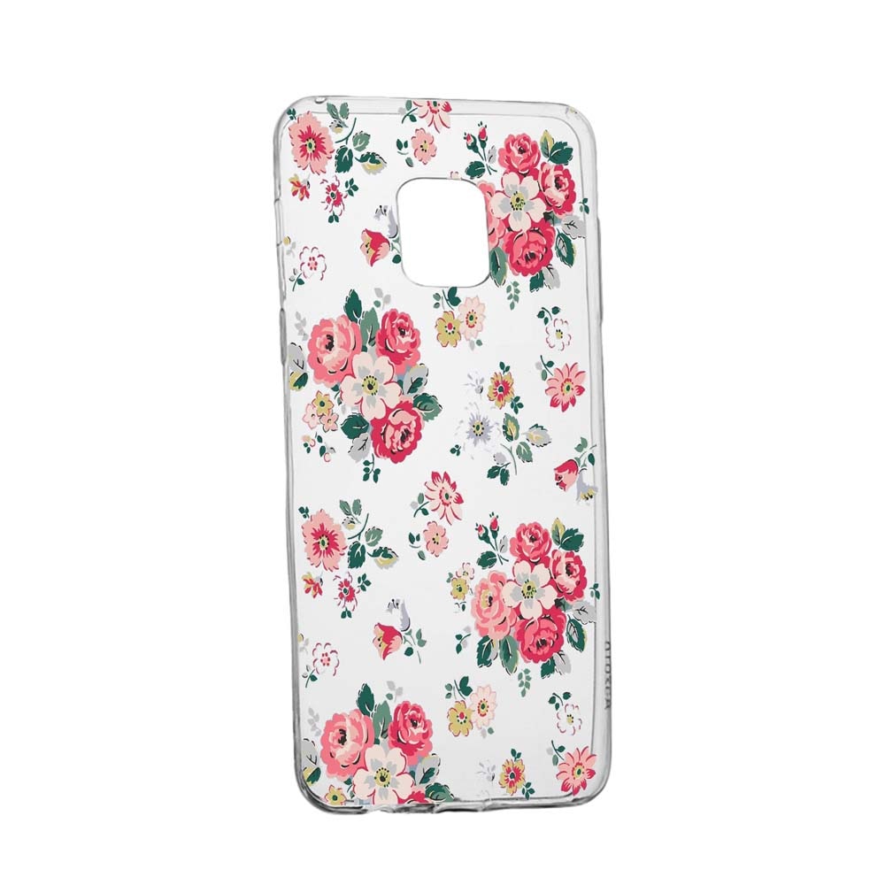 Husa Flori, culorile de pastel, pentru Xiaomi Redmi Note 9S, rezistenta la uzura, anti-alunecare, din silicon Premium, 511