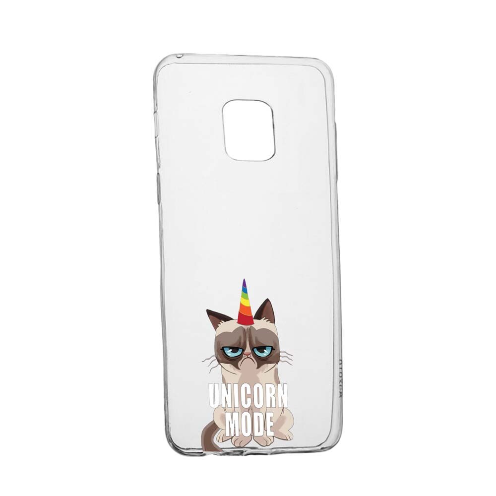 Husa Meme - Gumpy Unicorn Mode, pentru Xiaomi Redmi Note 9 Pro, rezistenta la uzura, anti-alunecare, din silicon Premium, 654
