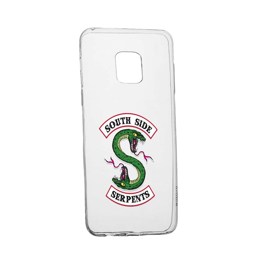 Husa Riverdale - South Side Serpents, Movie, pentru Xiaomi Redmi Note 9 Pro, rezistenta la uzura, anti-alunecare, din silicon Premium, 605