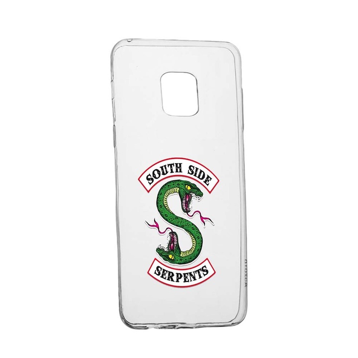 Husa Riverdale - South Side Serpents, Movie, pentru Xiaomi Redmi Note 9 Pro, rezistenta la uzura, anti-alunecare, din silicon Premium, 605