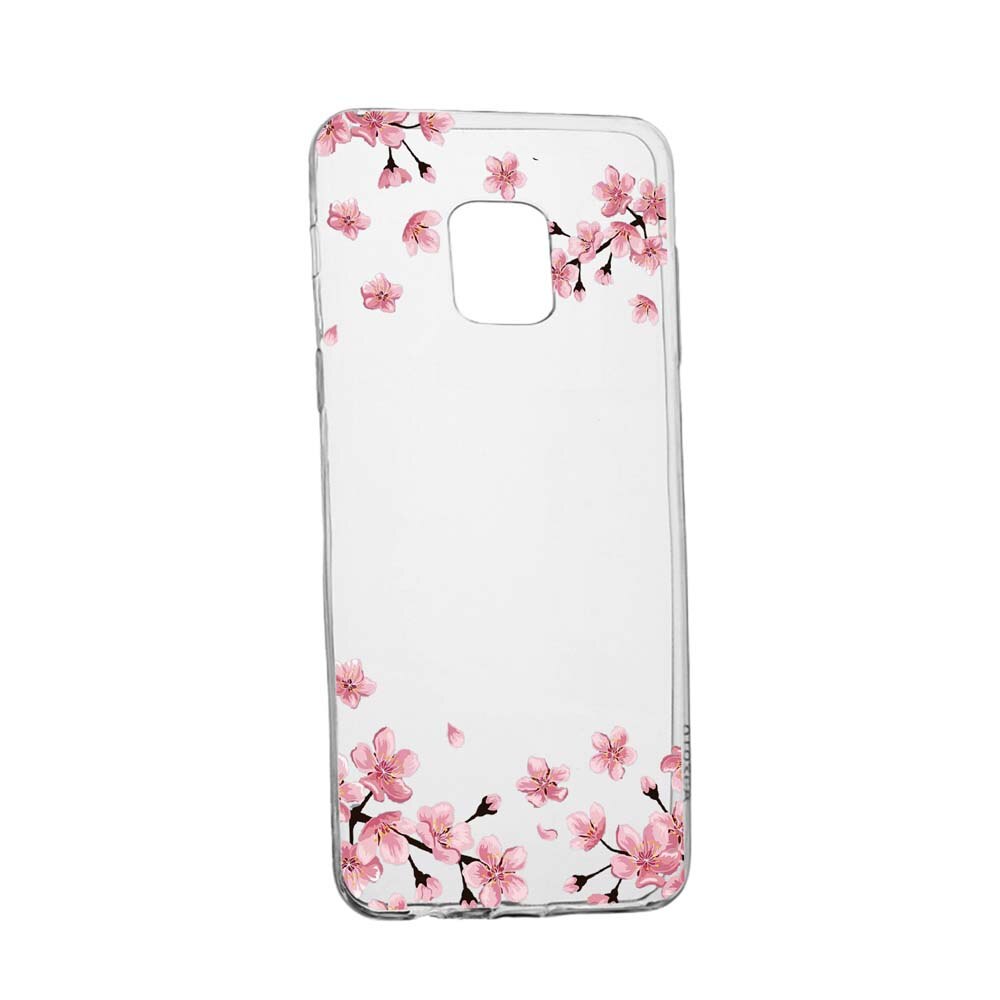 Husa Pastel colors - flowers, pentru Xiaomi Redmi Note 9S, rezistenta la uzura, anti-alunecare, din silicon Premium, 694