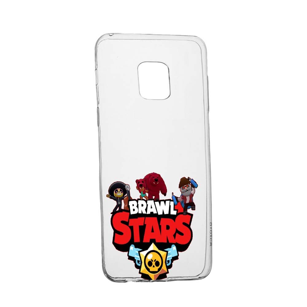 Husa Brawl Stars, pentru Xiaomi Redmi Note 9S, rezistenta la uzura, anti-alunecare, din silicon Premium, 651