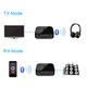 Bluetooth 5.0 aptx audió adó vevő adaptert, aux és az optikai-digitális toslink csatlakozás