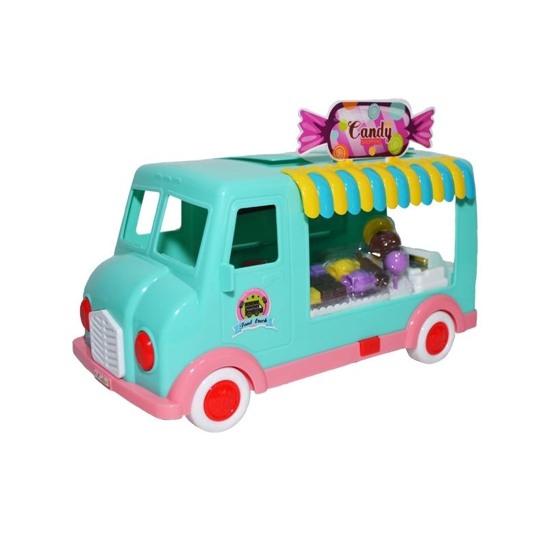 Masina cu baterii, prajituri