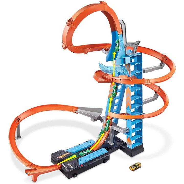 Set de joaca Hot Wheels Mattel Sky Crash Tower