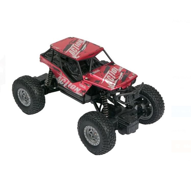 Masina cu telecomanda Rock Crawler Cross Country Red Action cu telecomanda 27 Mhz 1:20