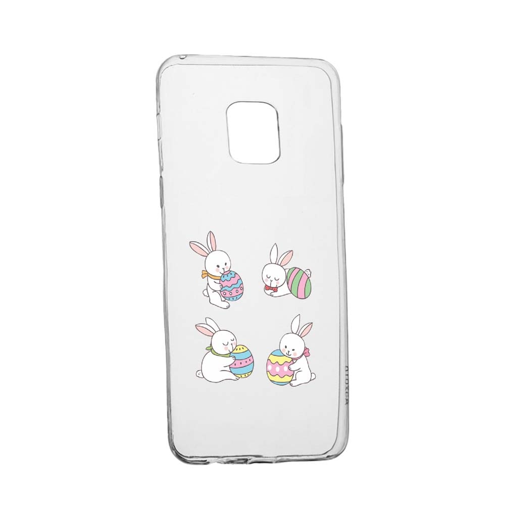 Husa Rabbit, pentru Xiaomi Redmi Note 9S, rezistenta la uzura, anti-alunecare, din silicon Premium, 690