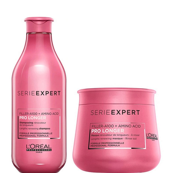 Set pentru ingrijirea parului L'Oreal Professionnel Serie Expert Pro Longer Sampon 300 ml + Masca 250 ml