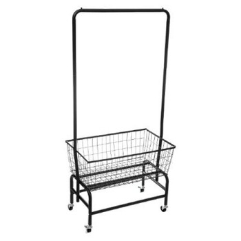 Valet imbracaminte pe roti CRONOS, metal, 80.5x43x165 cm JJA 167851 Valet imbracaminte pe roti CRONOS, metal, 80.5x43x165 cm JJA 167851