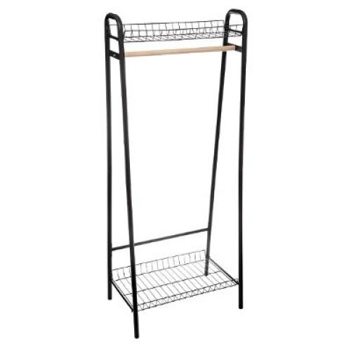 Valet imbracaminte CRONOS, metal + lemn, 70x43x168.5 cm JJA 167852