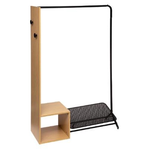 Valet imbracaminte SILO, metal + MDF, 102,5x32xH165,4cm JJA 167890