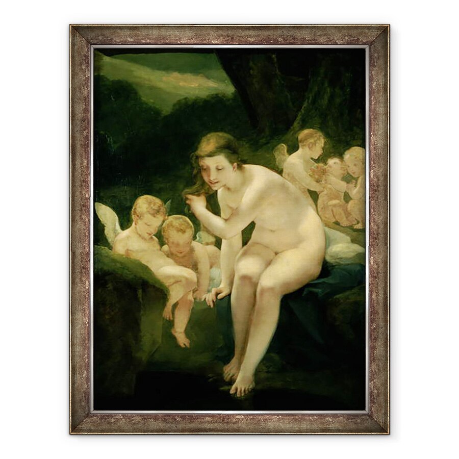 Tablou inramat - Pierre-Paul Prud'hon - Venus scaldat sau nevinovatie, 70 x 90 cm