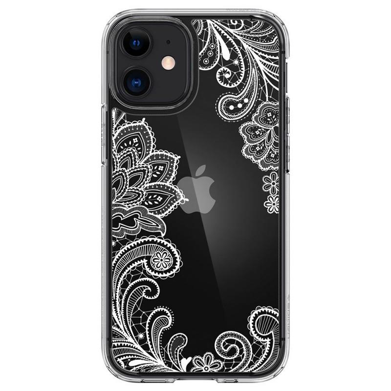 Carcasa Spigen Cecile iPhone 12 Mini White Mandala