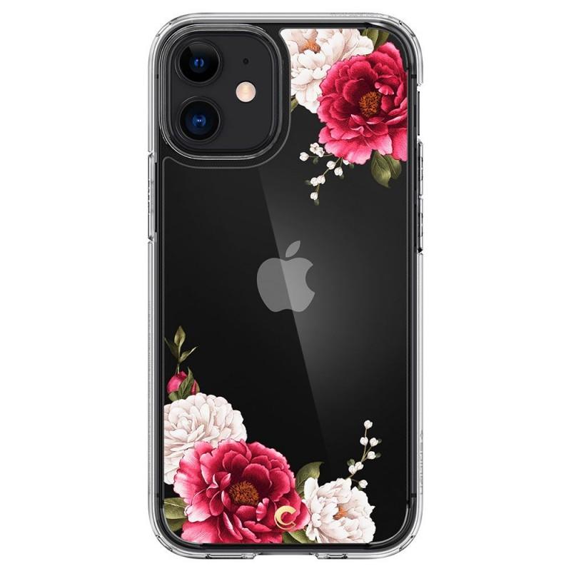 Carcasa Spigen Cecile iPhone 12 Mini Red Floral