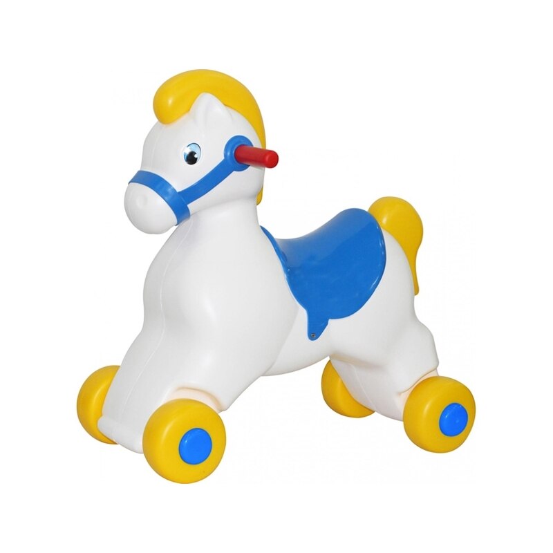 Balansoar, POLESIE, Cavallino, ponei, multicolor, 49x23x50 cm