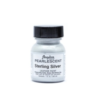 Vopsea acrilica Sterlig Silver pentru piele, Angelus Perlata 29,5ml Vopsea acrilica Sterlig Silver pentru piele, Angelus Perlata 29,5ml