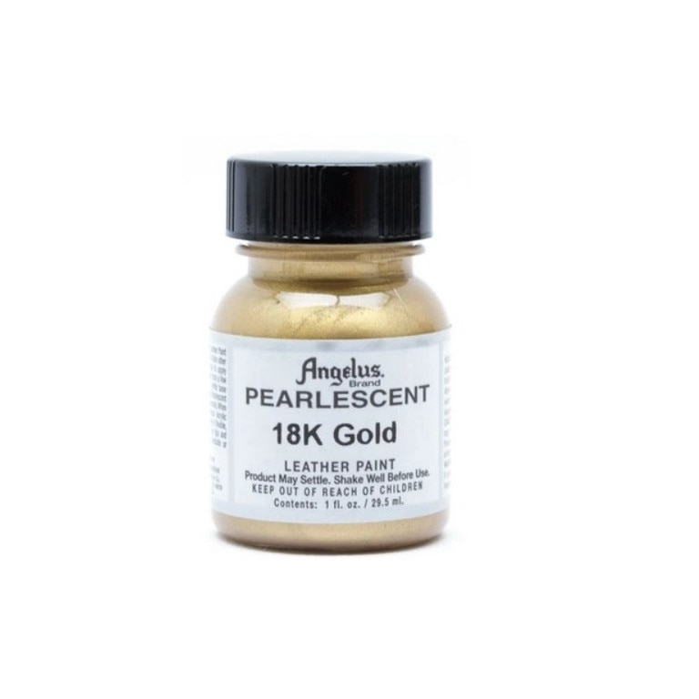 Vopsea acrilica Gold pentru piele, Angelus Perlata 29,5ml