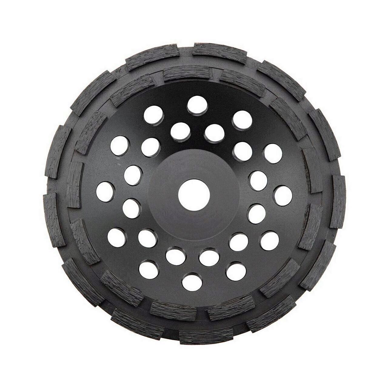 Disc diamantat de slefuire, segment dublu GRAPHITE 125x5x22.2 mm