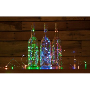 Instalatie Craciun, Liniara, 3 m, Baterii, Multicolor, 30 LED -uri, 2 jocuri de lumini, Fir Cupru Instalatie Craciun, Liniara, 3 m, Baterii, Multicolor, 30 LED -uri, 2 jocuri de lumini, Fir Cupru