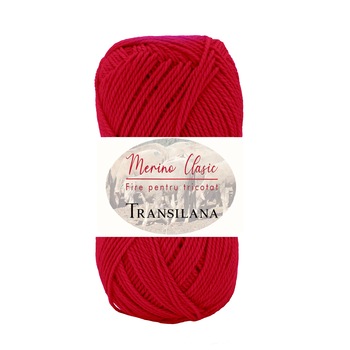 Fir pentru tricotat Merino Clasic, 100% lana merinos, culoare C2400, 100 g, 280 m Fir pentru tricotat Merino Clasic, 100% lana merinos, culoare C2400, 100 g, 280 m