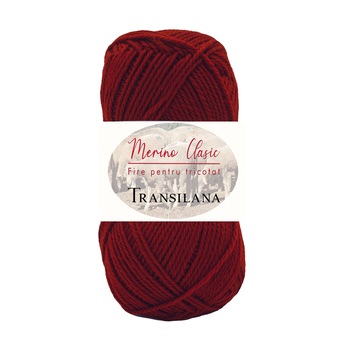Fir pentru tricotat Merino Clasic, 100% lana merinos, culoare C4600, 100 g, 280 m Fir pentru tricotat Merino Clasic, 100% lana merinos, culoare C4600, 100 g, 280 m