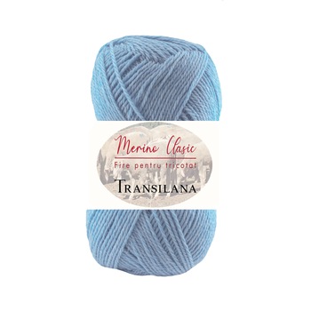 Fir pentru tricotat Merino Clasic, 100% lana merinos, culoare C6000, 100 g, 280 m Fir pentru tricotat Merino Clasic, 100% lana merinos, culoare C6000, 100 g, 280 m