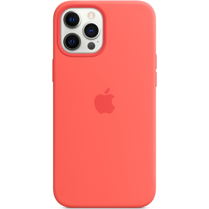 Калъф Apple Silicone Case MagSafe за iPhone 12 Pro Max, Pink Citrus