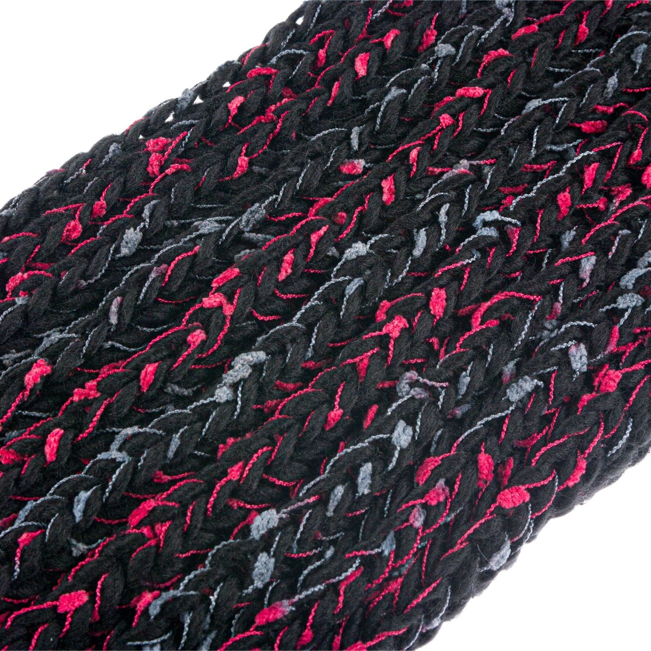 Fular circular, Zola®,dama, negru insertii