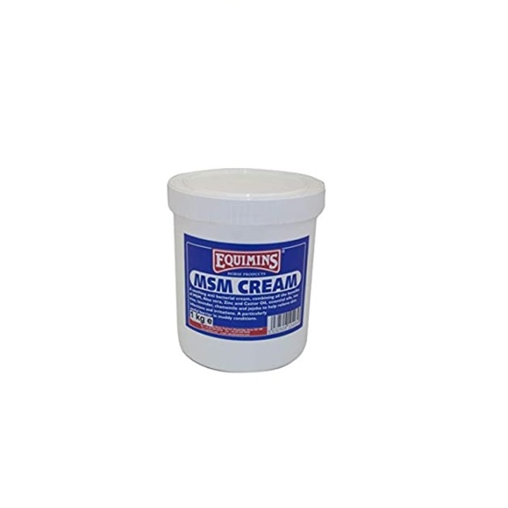 Crema calmanta antibacteriana MSM pentru caini, pisici si cabaline, Equimins, 1 kg