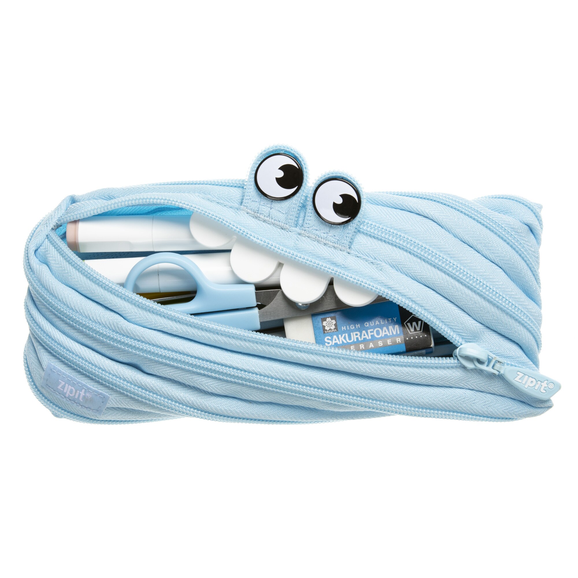 Penar cu fermoar, ZIPIT Gorge Monster - albastru