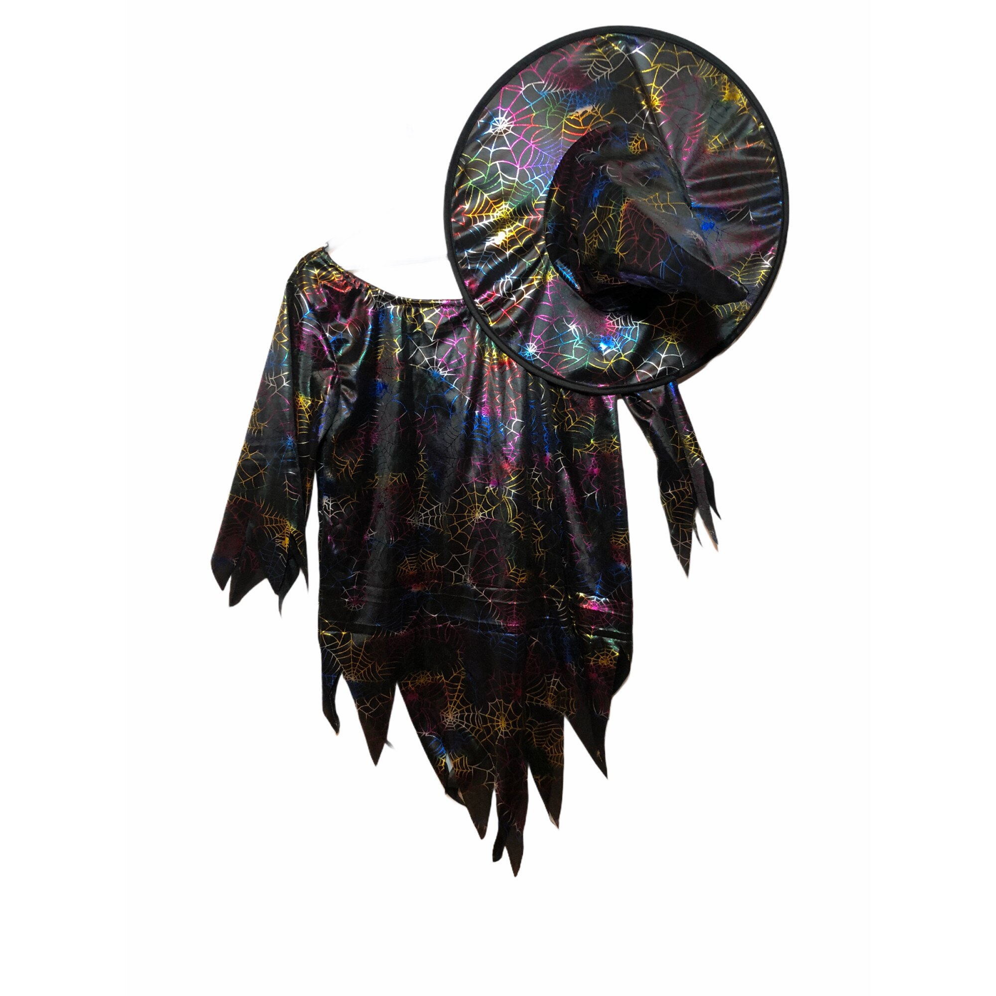 Costum de vrajitoare pentru copii Atelier, Multicolor, 7-10 ani