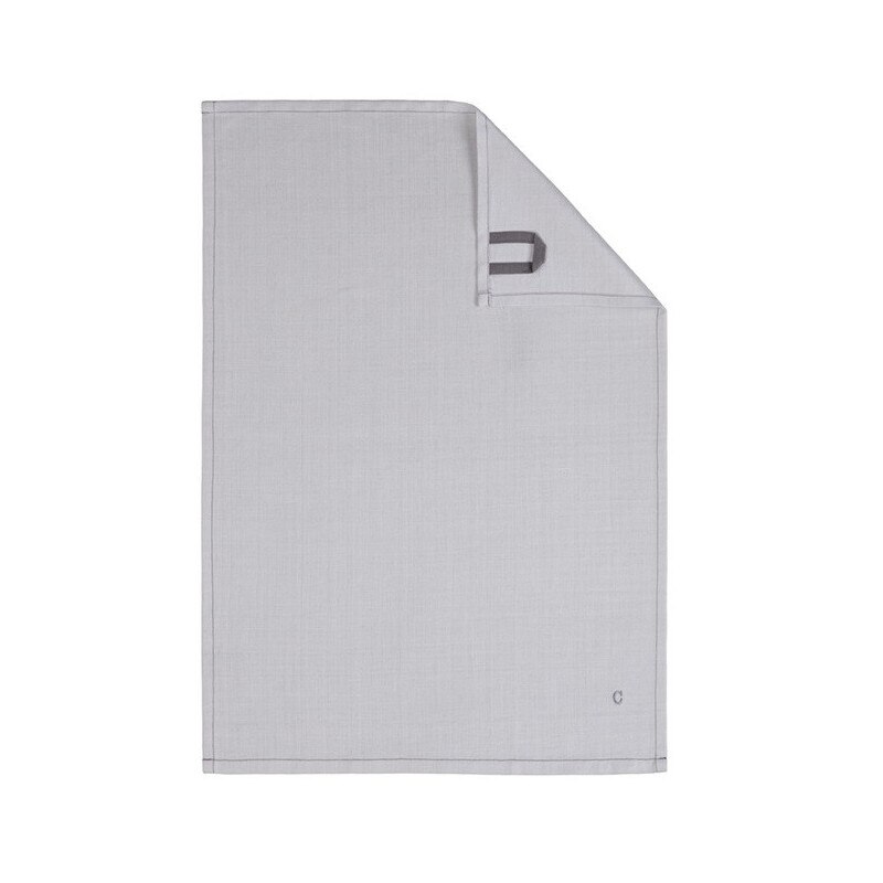 Prosop de bucatarie Cawo Cuisine Solid Uni 50x70cm, 705 gri platinum