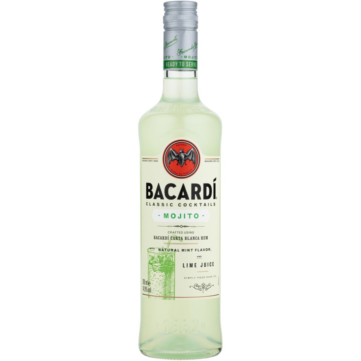Bacardi Mojito, 0,7l 14,9%