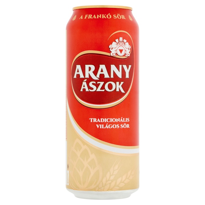 Arany Ászok dobozos sör, 0,5 l