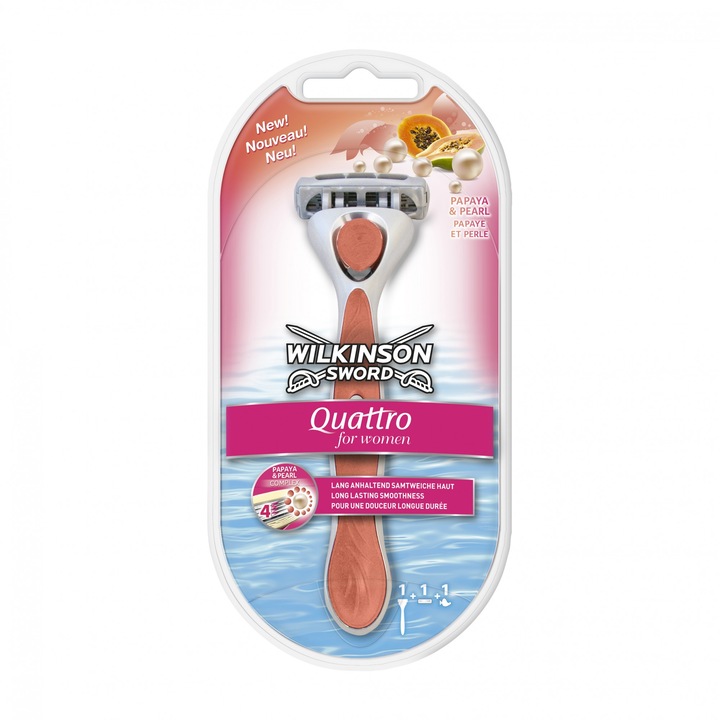 Самобръсначка Wilkinson Quattro for Women, 1 брой