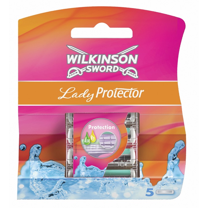 Rezerve aparat de ras Wilkinson Lady Protector, 5 bucati