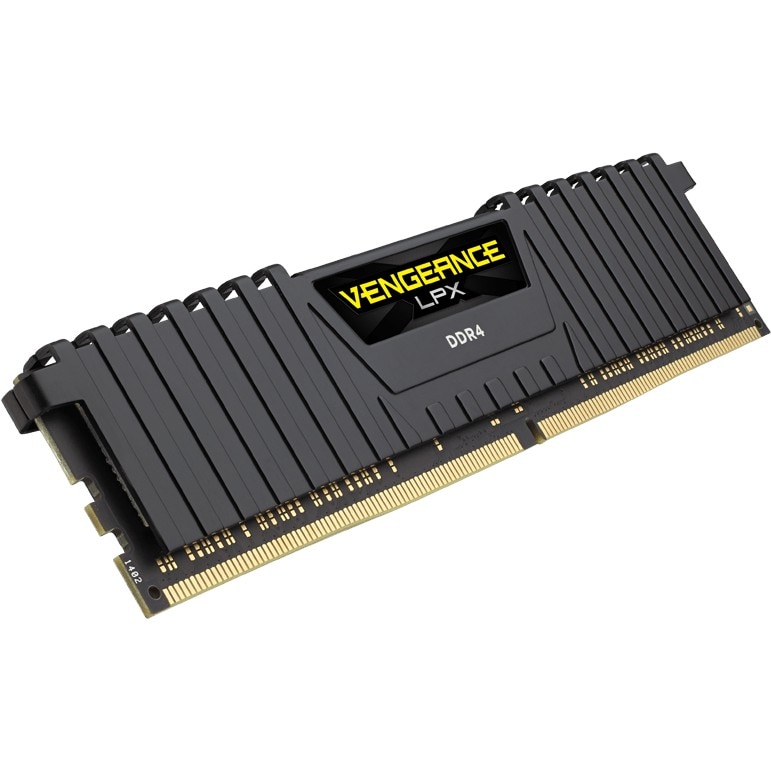 Memorie Corsair Vengeance LPX 16GB, DDR4, 3000 MHz, CL15, 1.35V, XMP 2.0, Negru