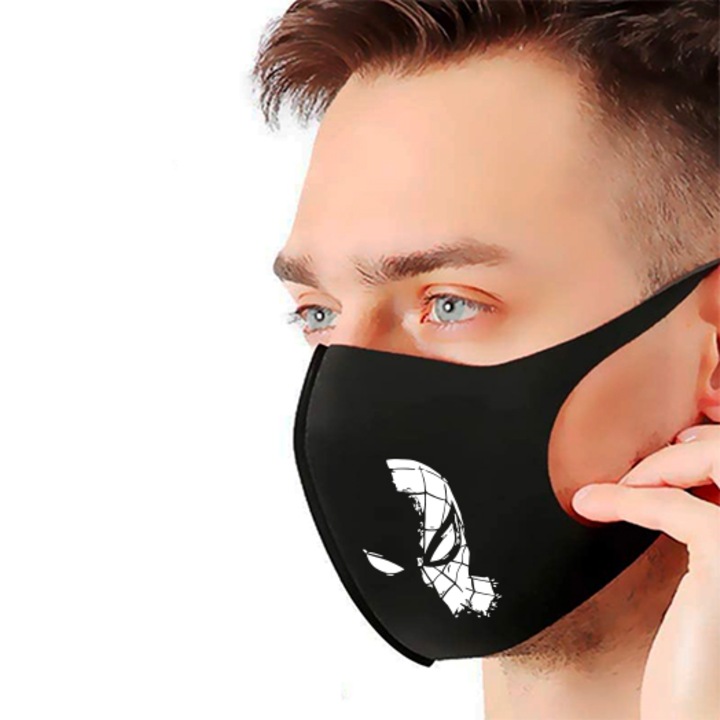 Spider-man IV - 3D fazonú dizájn szájmaszk