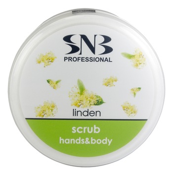 Scrub pentru maini si corp cu aroma de Tei SNB 300ml Scrub pentru maini si corp cu aroma de Tei SNB 300ml