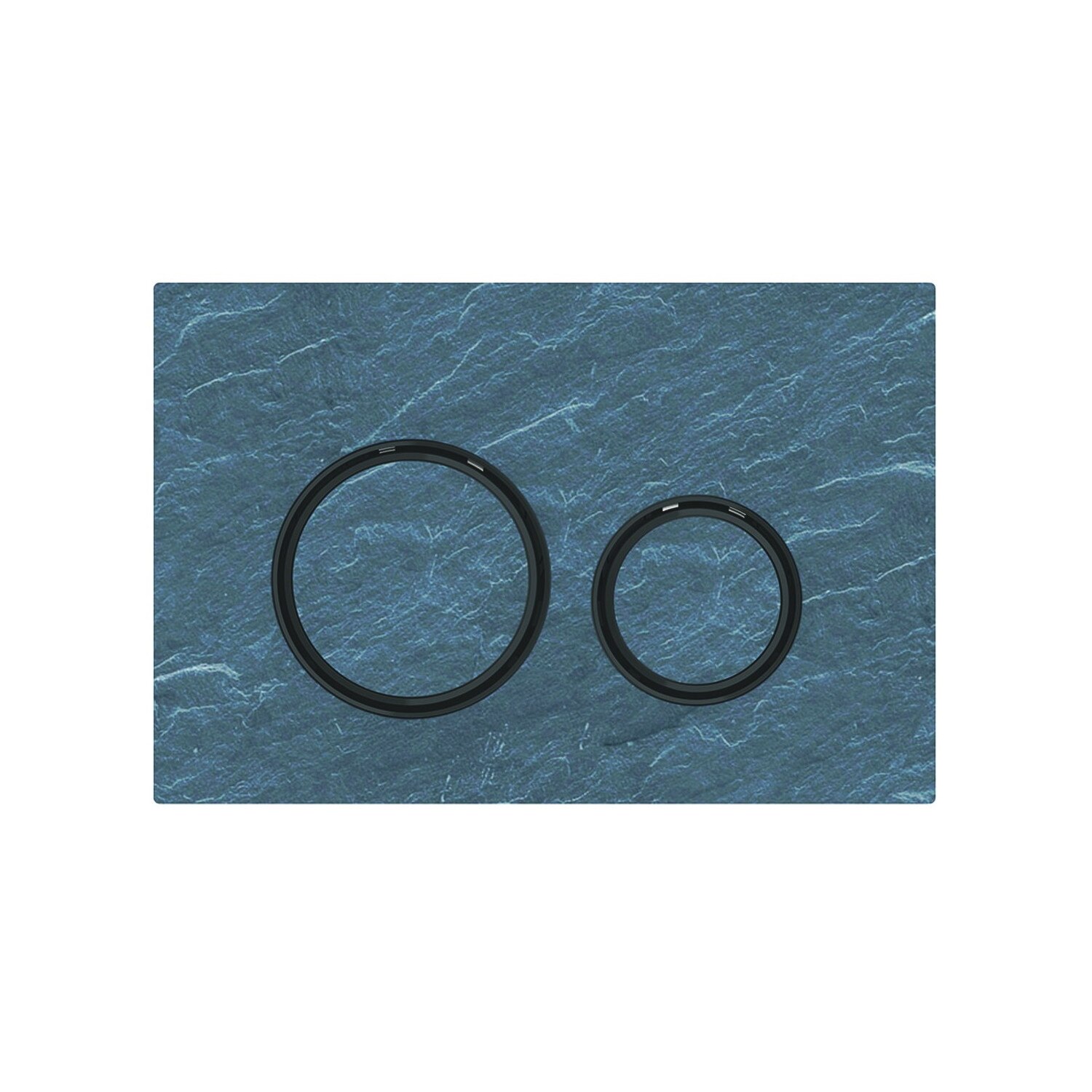 Clapeta actionare Geberit Sigma21, ardezie mustang- crom negru