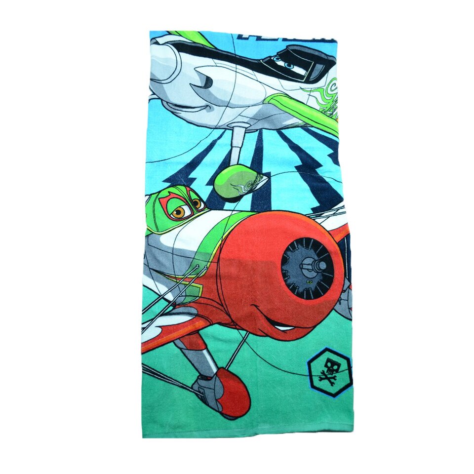 Prosop pentru baieti 70 x 140 cm Disney Planes DISL-TWB49102-1, Multicolor