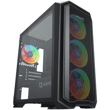 Carcasa AQIRYS Wezen, Mini Tower, fara sursa, mATX, Black Carcasa AQIRYS Wezen, Mini Tower, fara sursa, mATX, Black
