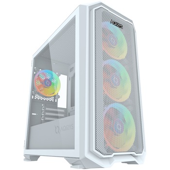 Carcasa AQIRYS Wezen, Mini Tower, fara sursa, mATX, White Carcasa AQIRYS Wezen, Mini Tower, fara sursa, mATX, White