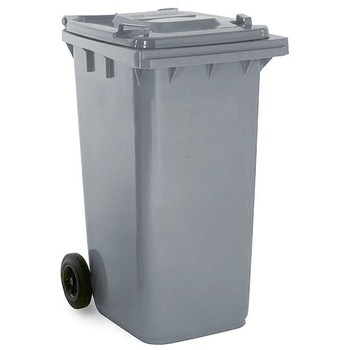 Pubela gunoi, Strend Pro GB2 Grey, 120 L, Gri, 2 roti Pubela gunoi, Strend Pro GB2 Grey, 120 L, Gri, 2 roti